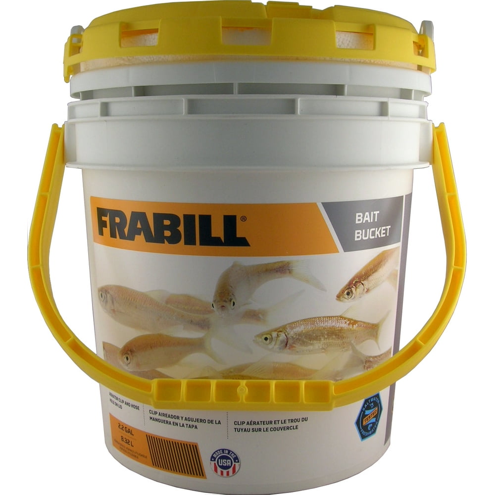 Frabill Bait Bucket, 11 Quart