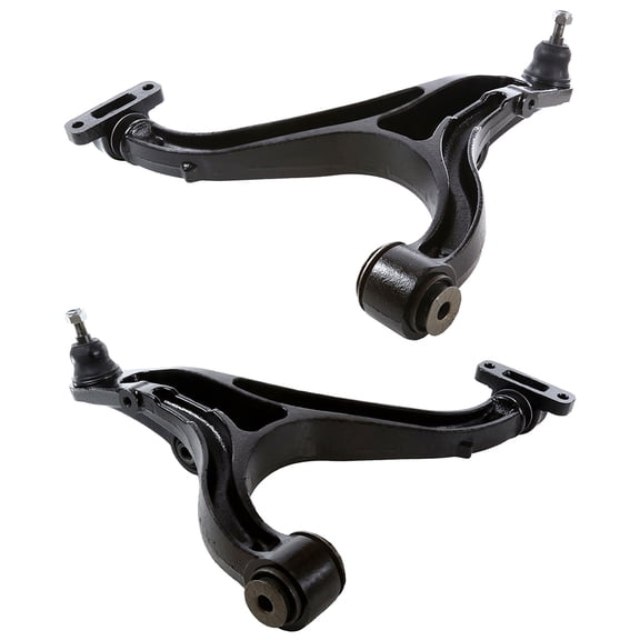 AutoShack Front Lower Control Arms and Ball Joint with Bushings Replacement for 2005-2010 Jeep Grand Cherokee 2006-2010 Jeep Commander 2-PC Set