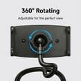 thumbnail image 6 of Gooseneck Tablet Holder Stand for Bed, 360° Adjustable Arm Mount for iPad Pro/Air/Mini, Kindle Fire, Galaxy Tabs, 4.7"-13.5" Tablets, 6 of 8