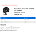 thumbnail image 2 of Blower Motor - Compatible with 2008 - 2011 Saab 9-3 2009 2010, 2 of 2