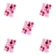 thumbnail image 3 of Wosthever Flores secas Flores prensadas Decoraciones florales Hermosos accesorios de bricolaje Artículos para el hogar para tarjetas de boda flor roja flor roja 5piezas Wosthever CBP225325, 3 of 4
