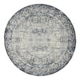 thumbnail image 3 of Unique Loom Chateau Collection Area Rug - Grant (4' 1" Round Dark Blue/Gray), 3 of 7