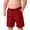 Red, variant on CIENVNSTG Men's Big & Tall Cargo Shorts Drawstring Elastic Waist Lightweight Multi-Pocket Shorts for Summer Beach & Casual Wear Green 3XL
