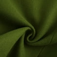 thumbnail image 4 of MIASHUI Men's Solid Color Casual Wool Blend Coat Trench Style Long Sleeve Outerwear Fall Winter Layering Green,L, 4 of 6