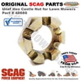thumbnail image 2 of Scag 1.0-20 Unef Hex Castle Nut for Lawn Mowers / 04027-03, 48680, 2 of 4