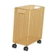 thumbnail image 5 of Carrito de almacenamiento para esterillas de yoga con ruedas, cesta para la colada multifunción para accesorios Oro, 5 of 9