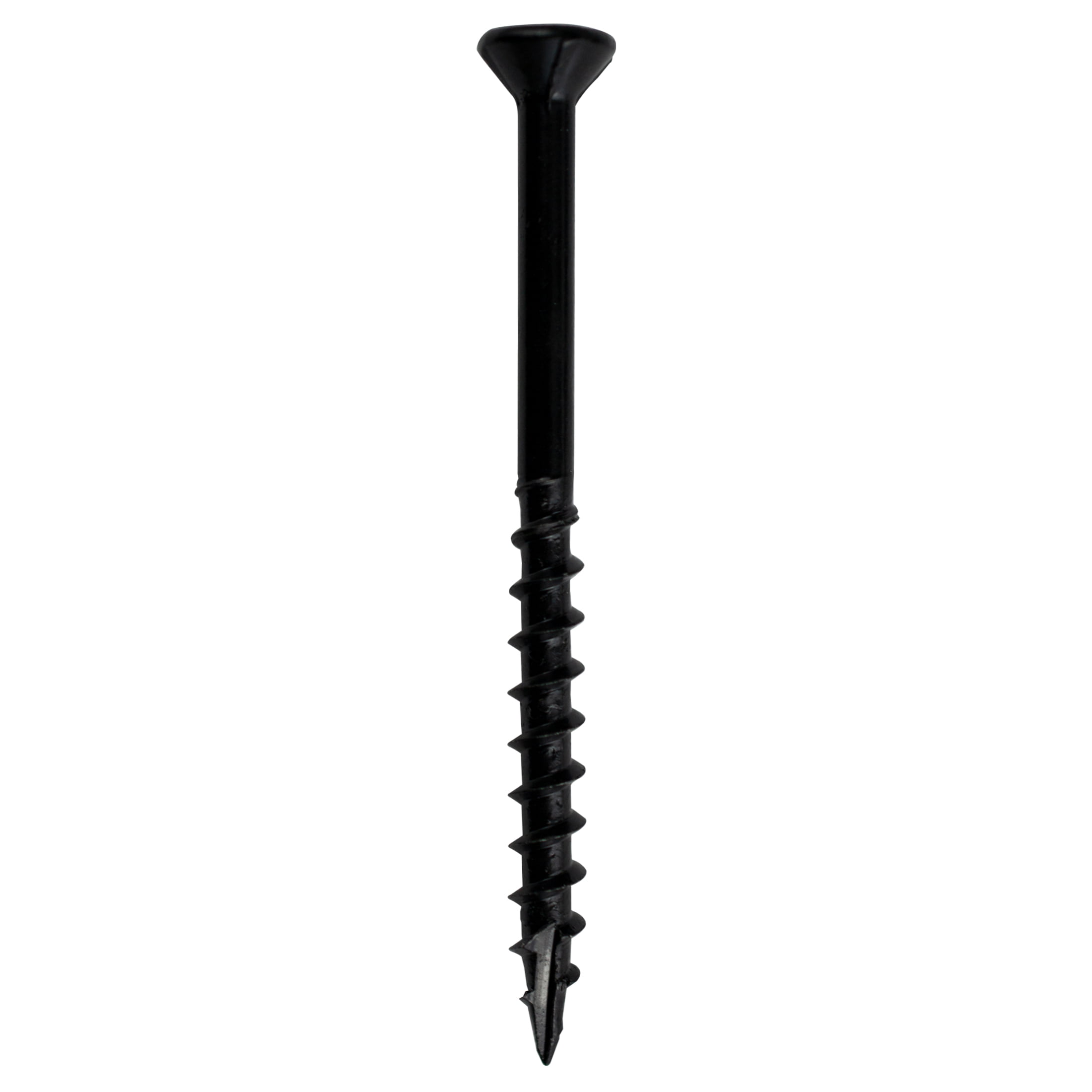 (3 pack) Grip-Rite PrimeGuard Plus #9 x 2-1/2 in. Black Wood to Wood Deck Screw 40CT