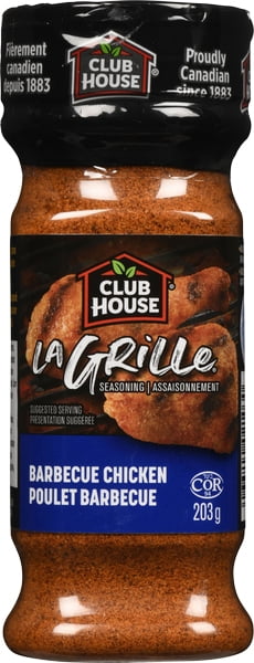 Club House La Grille Poulet Barbecue Assaisonnement, 203 g