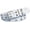 White, variant on Unisex Y2K Gothic HipHop Belt, Double Row Metal Pin & Hollowed Star Buckle, 41''x1.3'' Waistband For Men Women Jeans.