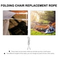 thumbnail image 3 of Beaupretty 4pcs Bungee Chair Replacement Cord Latex White for Camping Use, 3 of 6