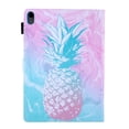 thumbnail image 5 of Dteck Case for Apple iPad 10th Generation 10.9-inch 2022,Magntic Leather Smart Pattern Case Card Pocket Wallet Shockproof Rubber Kickstand Cover,Blue Pink Pineapple, 5 of 6