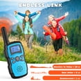 thumbnail image 3 of Walkie Talkies Wishouse M8 para niños, paquete de 4 unidades, largo alcance, 3 of 9