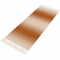 thumbnail image 4 of Burnt Orange Ombre Kitchen Runner Rug 2'x4',Modern Abstract Art Farmhouse Gradient Washable Rug with Tassels,Non Slip Woven Cotton Bathroom Rugs Hallway Carpet for Foyer Bedroom Entry Back Door Decor, 4 of 9