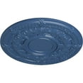 thumbnail image 3 of 33 7/8"OD x 1 3/8"P Dauphine Ceiling Medallion (Fits Canopies up to 13 1/4"), Hand-Painted Americana, 3 of 6