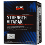 GNC AMP Strength Vitapak Program, Performance And Muscle Support, 14 Daily Vitapaks, 14 Servings