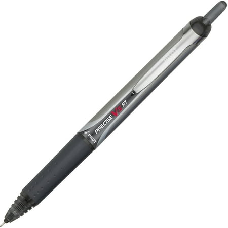 Pilot Precise V5RT Retractable Roller Ball Pen Black Ink .5mm 26062