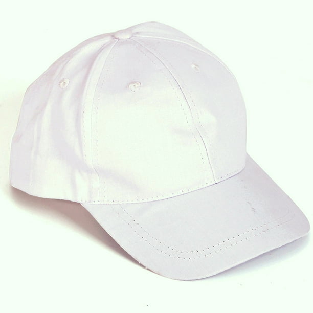 White Baseball Hat (Each)