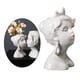 thumbnail image 5 of Jarrón de cerámica con diseño de animales humanos, escultura de cerámica, maceta decorativa para flores, jardinera, armario, decoración del hogar Los 9x14.3x9.5CM, 5 of 9