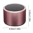 thumbnail image 3 of EGYMEN Bluetooth Speaker, Colorful Magnetic Knob Portable Speaker with Built-In Mic, Waterproof Stereo Sound Device for Indoor and Outdoor Use, 3 of 6