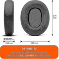 thumbnail image 3 of Earpads For Skullcandy Crusher/evo/hesh 3 Headphones & More | Improved Durability & Thickness For Improved Comfort And Noise Isolation | Black -J, 3 of 4
