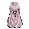 thumbnail image 4 of Yoyauz Silky Durag Hood Bandana Super Soft, Breathable Wrinkleproof Satin Durab Suitable for 360 degree waves, braids, wide tail Doo Rag Premium Silk Durag Suitable for men and women, 4 of 5