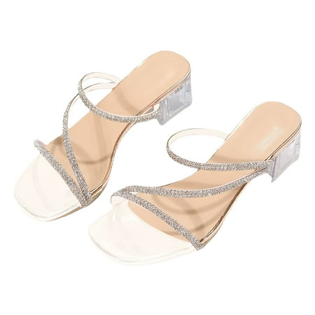 

YanHoo Women s Flat Sandals Fashion Open Toe Slip On Slides Sandals Soft Casual Peep Toe Beach Slippers for Summer Size