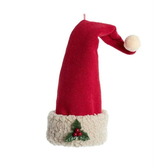 Plush Oversized SANTA CLAUS HAT Christmas Ornament by Kurt Adler