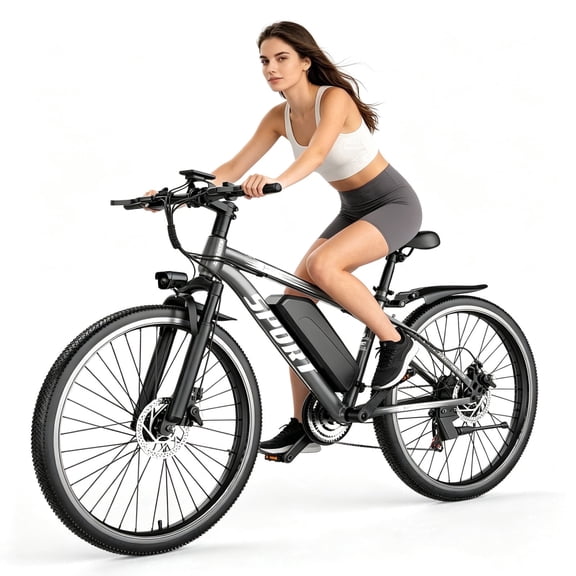 ASKGO 1200W Peak Electric Mountain Bike for Adults, 26" All-Terrain Tire, 48V 10.5Ah Removable Battery for 45-65Mile Range,UL2849,Free LOCK