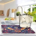 thumbnail image 5 of Yayeee Dish Drying Mat for Kitchen Counter 18"x24" Microfiber Absorbent Pad, Geometric Eagle, 5 of 7