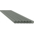 thumbnail image 3 of Made in USA Pack of 250 Jumbo Silver (10" X 0.28") Unwrapped Plastic Smoothie Drinking Straws (Non-toxic, BPA-free), 3 of 5