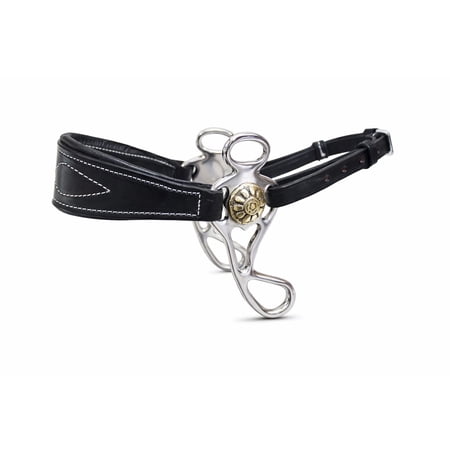 Horse Black Leather Padded Comfort Adjustab… product image