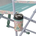 thumbnail image 4 of GCI Outdoor Freestyle Rocker Foldable Rocking Camp Chair, Teal Sundress, 4 of 11