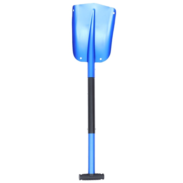 LIFKOME 1Pc Portable Foldable Snow Shovel Sturdy Aluminum Alloy Outdoor Car Emergency Tool