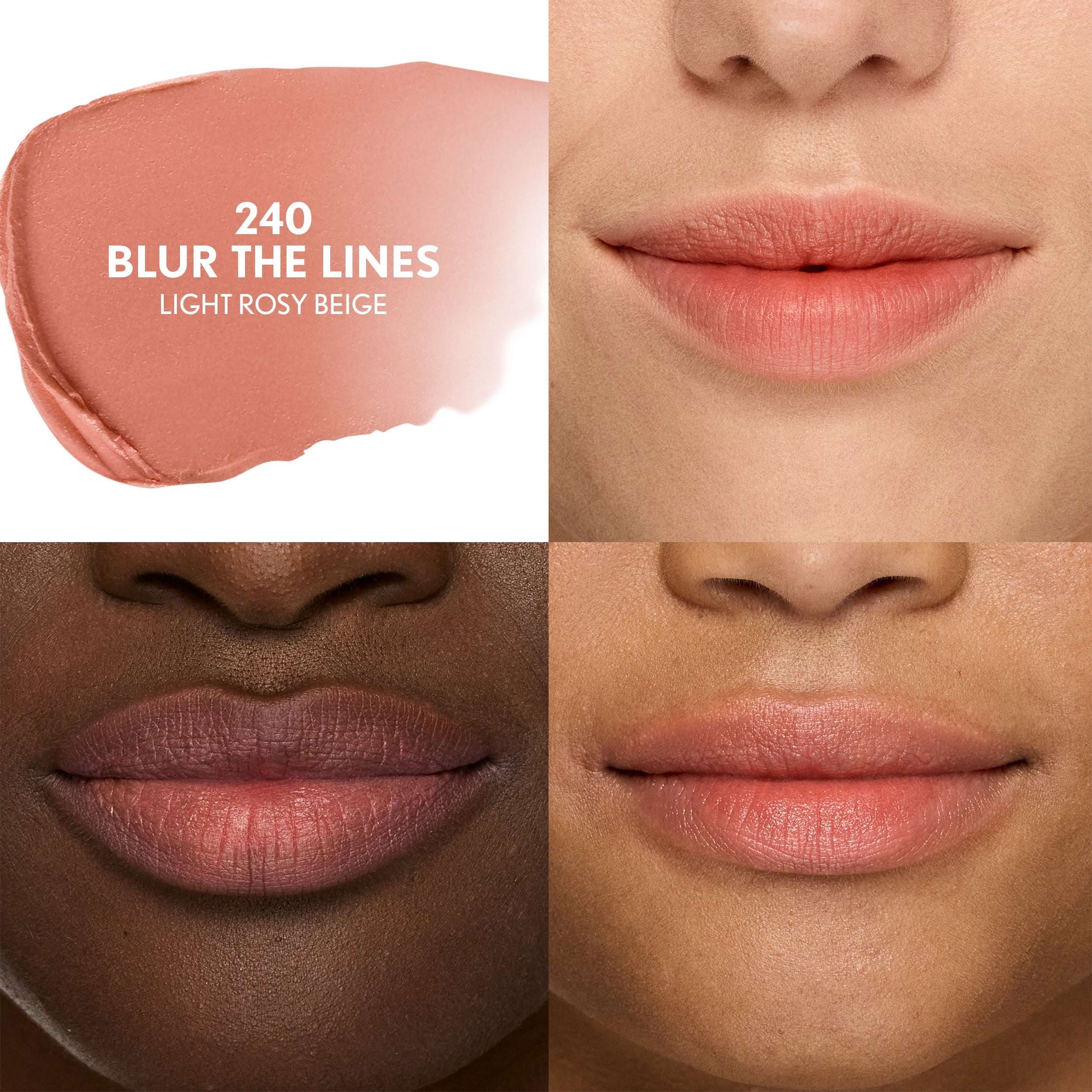 COVERGIRL Clean Fresh Yummy Blur Matte Lipstick, 240 Blur The Lines, 0.09 oz