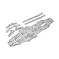thumbnail image 4 of <p>RC Carbon Fiber Chassis, Hollow Accurate Convenient RC Car Chassis Lightweight  For MST RMX2.0S 1:10 Remote Control Car</p>, 4 of 7