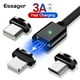 thumbnail image 2 of Essager Phone Cable de carga rápida Sincronización de datos de teléfono móvil Cable de diseño trenzado, Rojo, Tipo-c, 1m Scienceny EL5296-02, 2 of 2