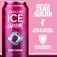 thumbnail image 6 of Sparkling Ice Caffeine Black Raspberry, Flavored Sparkling Water, 16 fl oz Cans (Pack of 12), 6 of 6