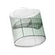thumbnail image 5 of Estante de exhibición de tazas de 2 niveles, caja de cubiertos portátil para enfermería, recipiente multifuncional para tazas de agua, estante para verde, 5 of 8