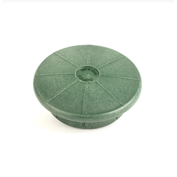 Premium USA Made Pop-Up Drainage Emitter, For 3 in. & 4 in. Drain Fittings, Green Plastic - For Outdoor Landscape Sewer & Drain Pipe (Pop Up Valve Only)