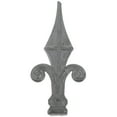 thumbnail image 3 of AURARMLET 1Pcs Cast Iron Fence Finial for Romantic Classical Atmosphere 5.82X2.55X0.39in, 3 of 6