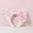 KT, variant on Kuromi KT Melody Lace Hairband Cute Headband Lolita Fuzzy Bow