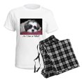 thumbnail image 4 of CafePress - Cute Shih Tzu Dog Women's Light Pajamas - Women's Short Sleeve Print T-Shirt and Pants Light Cotton Pajama Set, 4 of 7