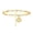 M, variant on Women A to Z Capital Letter Pendant Adjustable Bracelet Bangle Anklet Foot Chain