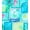 Aqua Wave, variant on Wonder Nation Girls Double Cross Back Strap One Piece Swimsuit, Sizes 4-16