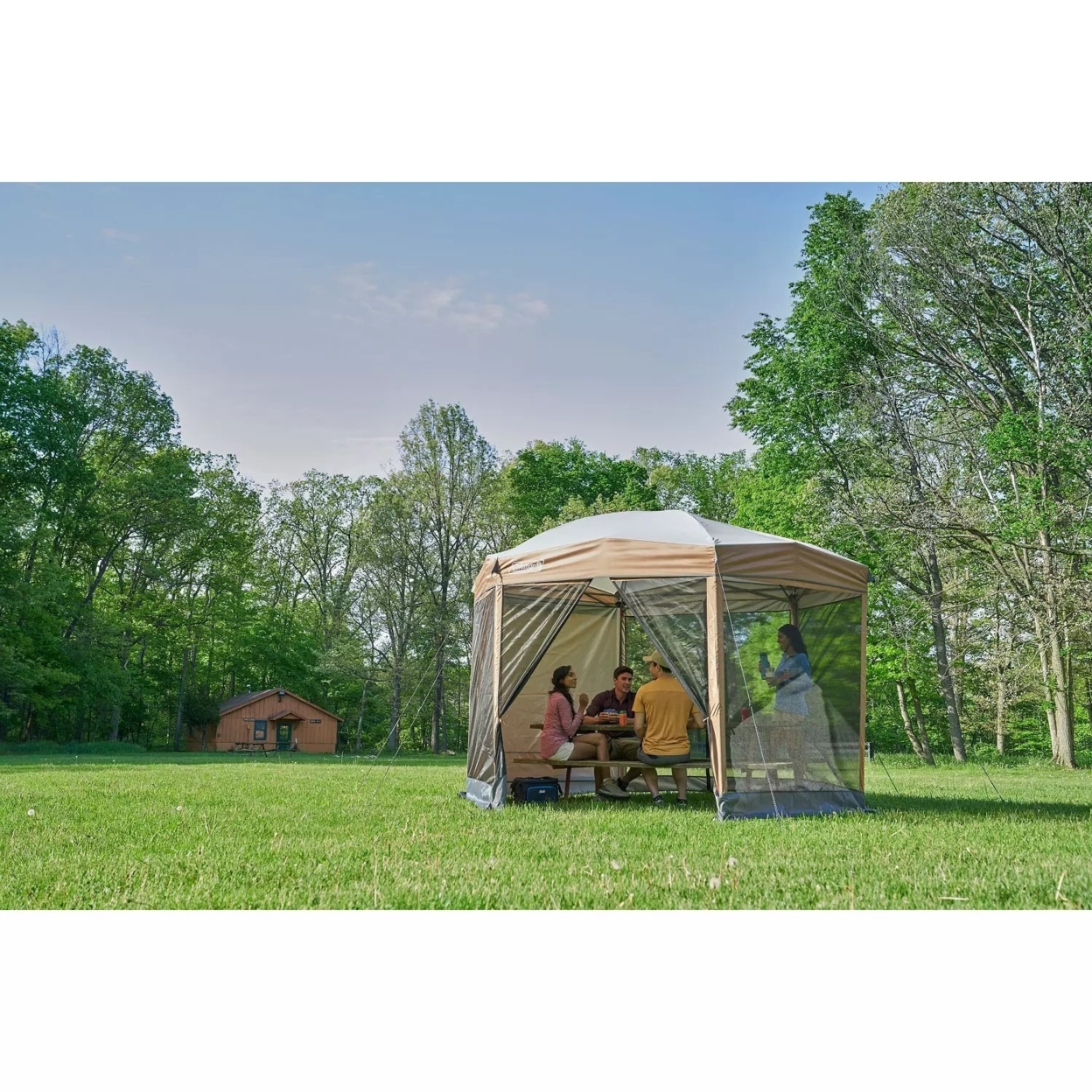 Coleman Screen Canopy Tarp 320　美品 229311