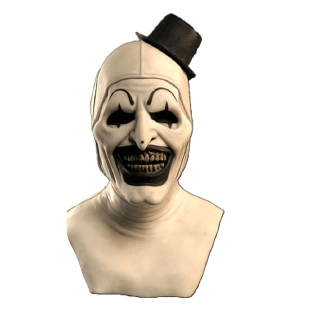 Máscara de látex Joker Matsuzay Blanca Flexible Duradera Cosplay Tipo 1