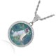 thumbnail image 2 of Jumpingount Collar de medallones, collares de diseño especial a la moda, cadenas colgantes de estilo Simple, joyería personalizada decorativa Ropa, zapatos y accesorios Miscelánea Platina Jumpingount AP015429-02, 2 of 6