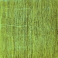 thumbnail image 1 of Ahgly Company Indoor Square Abstract Turquoise Blue Modern Area Rugs, 4' Square, 1 of 4
