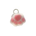 thumbnail image 2 of Super Cute Soft Plush Cat Paw Keychain Fluffy Warm Comfortable Pink Kitty Hand Key Chain Ring Holder Bag Purse Pendant, 2 of 6