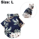 thumbnail image 2 of Disfraz hawaiano para perro, incluye camisetas geniales para cachorro, ropa de verano, moda Retro divertida y linda para perro, 2 of 6